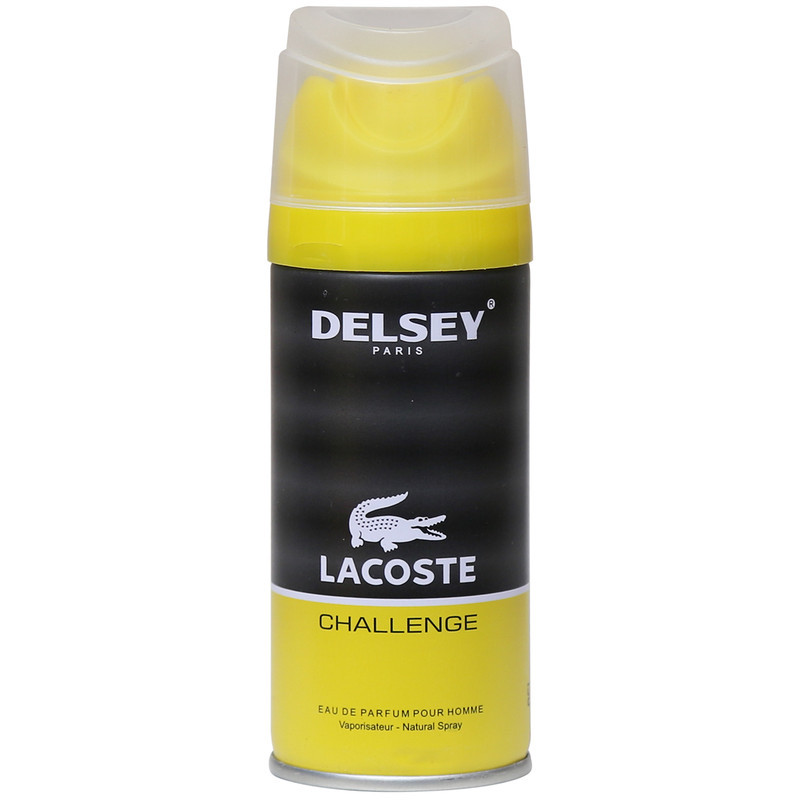 اسپری خوشبو کننده بدن مردانه دلسی مدل LACOSTE M حجم 150 میلی لیتر