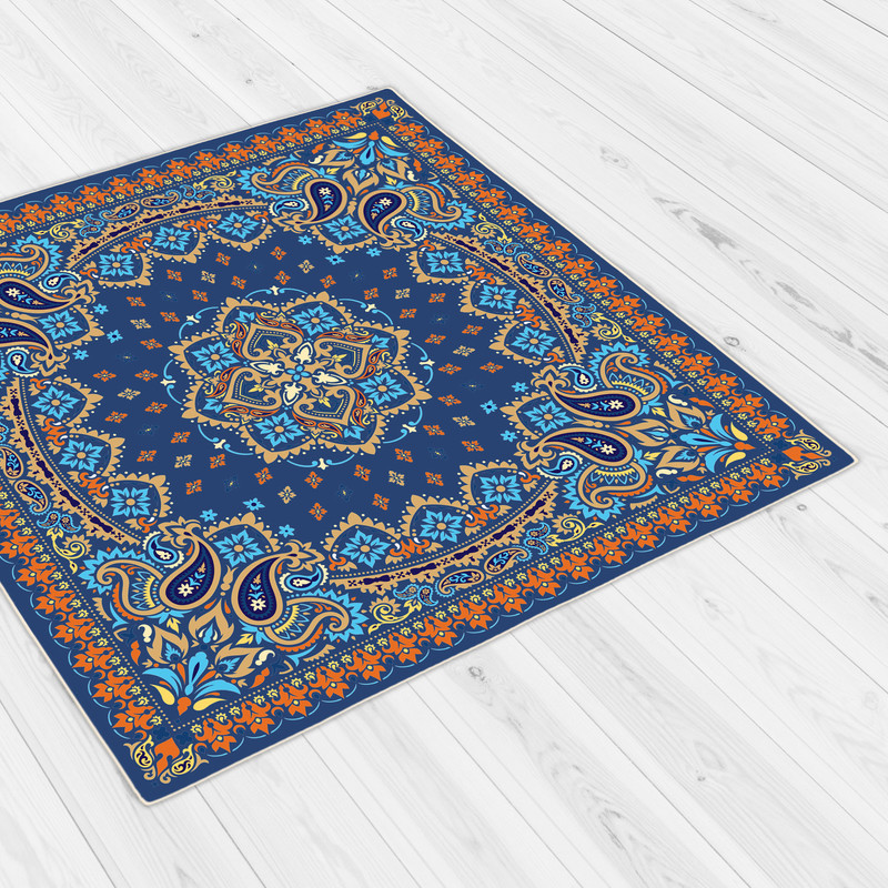 رومیزی طرح ترمه سنتی کد 9962