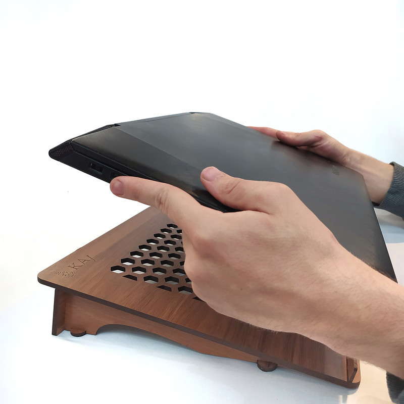 پایه نگهدارنده لپ تاپ کاج مدل KLSL 1201