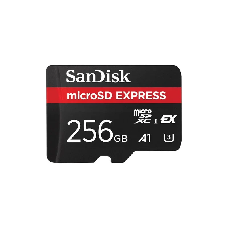 کارت حافظه microSD سن دیسک مدل EXpress کلاس A1 استاندارد U3 سرعت 880MBs ظرفیت 256 گیگابایت