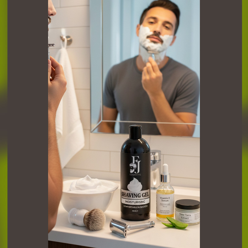 ژل اصلاح مردانه افجه مدل B2 حجم 400 میلی لیتر مجموعه  3 عددی