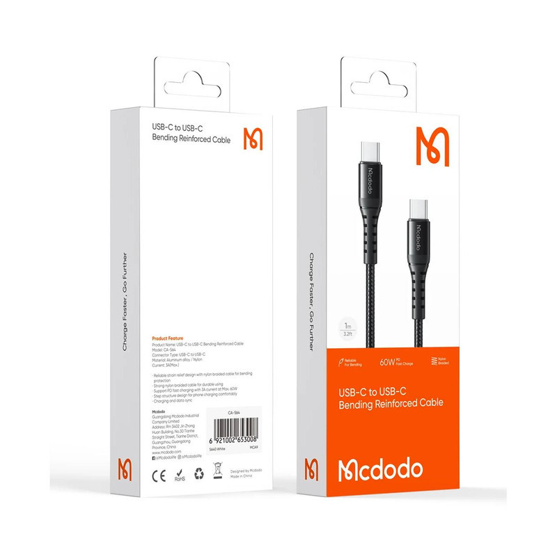 کابل  usb-C مک دودو مدل CA-564 طول 1 متر