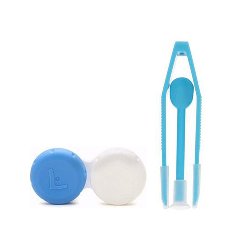 پنس لنز چشم مدل Odfume به همراه اپلیکاتور و محفظه نگهداری لنز چشم