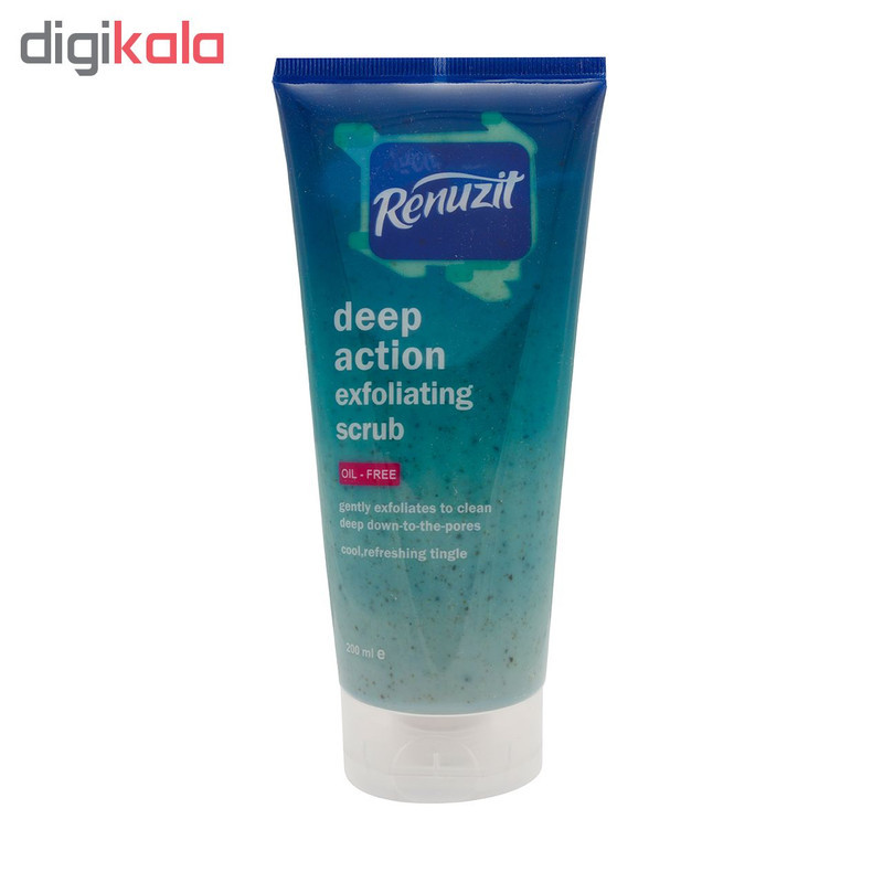 اسکراب لایه بردار رینو زیت مدل Deep action exfolianting حجم 200 میلی لیتر بسته 6 عددی