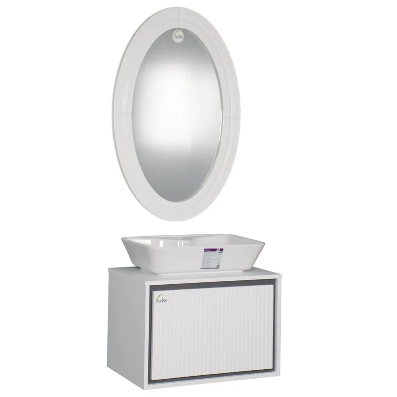ست کابینت و روشویی توییس مدل tws 1036 M به همراه آینه
