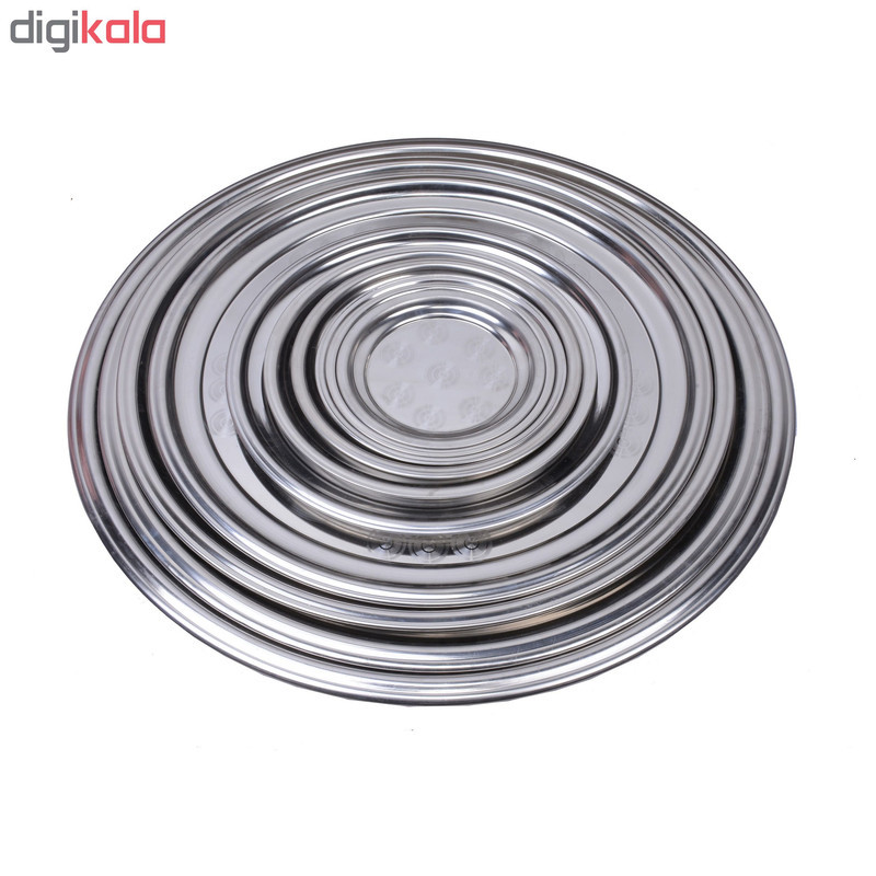 سینی استیل مدل M1100 برکان با قطر ۶۰ سانتی
