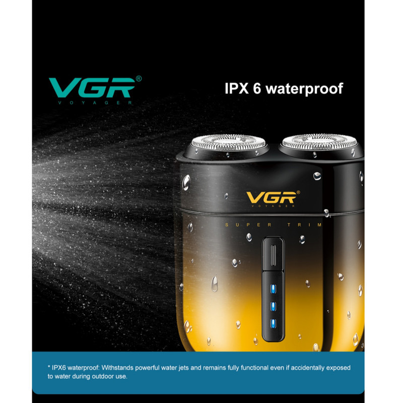 ماشین اصلاح موی صورت شارژی وی جی ار مدل V-348
