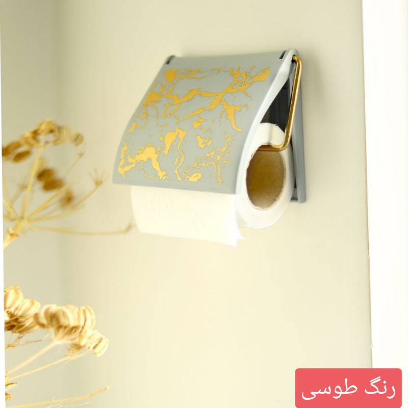 پایه رول دستمال کاغذی مدل ماربل