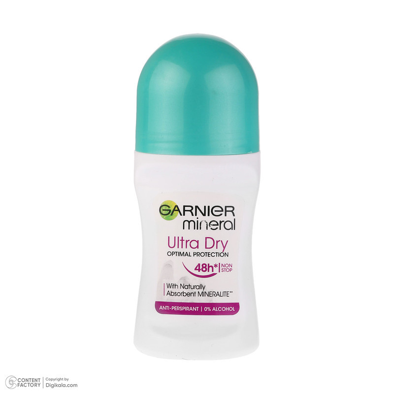 رول ضد تعریق زنانه گارنیه مدل Ultra Dry حجم 50 میلی لیتر