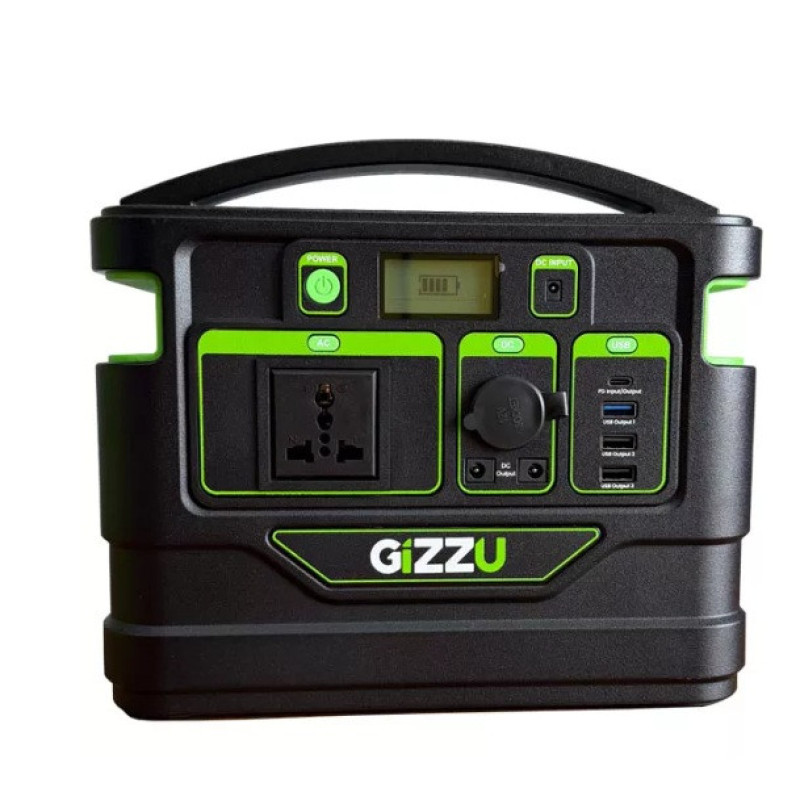 پاور استیشن 300 وات گیزو مدل gps300 ظرفیت 80000 میلی آمپرساعت