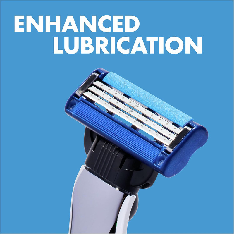 تیغ یدک ژیلت مدل Mach 3 Turbo بسته 4 عددی