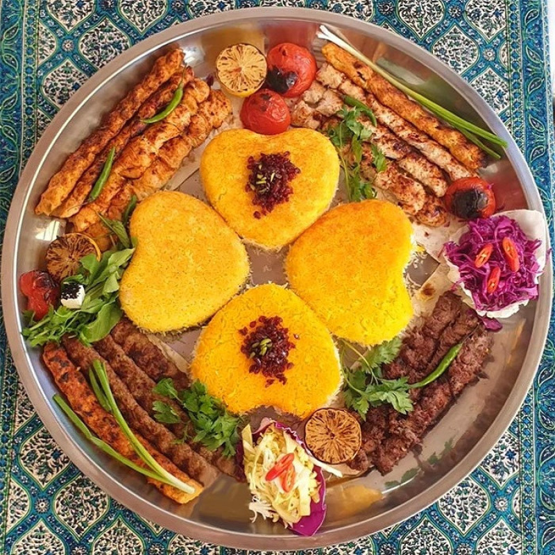 قالب ته چین به گز مدل قلبی