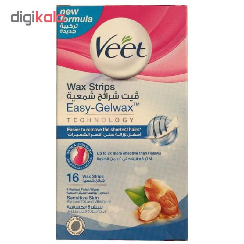 نوار موبر ویت مدل Easy-Gelwax بسته 16عددی