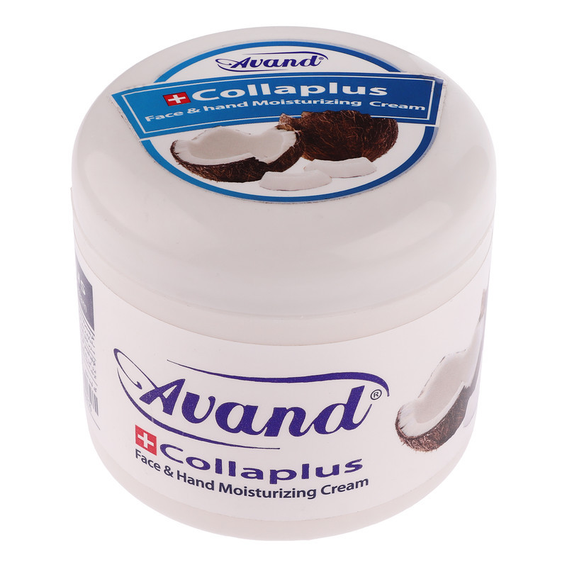 کرم مرطوب کننده دست و صورت آوند مدل Coconut مناسب انواع پوست وزن 200 گرم