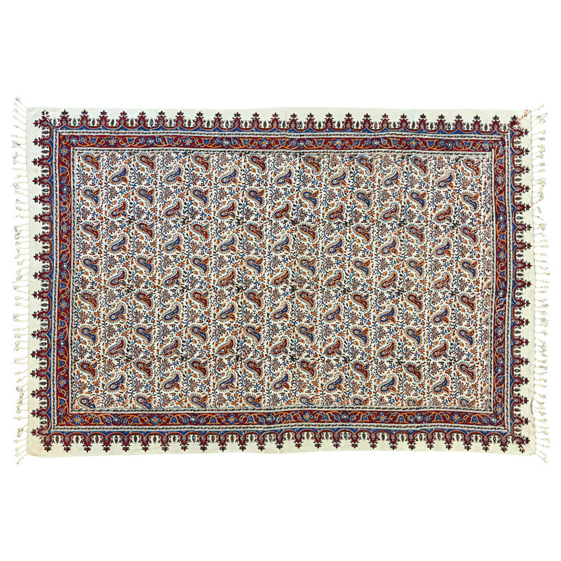 رومیزی قلمکار طرح سلسله ای کد D.150