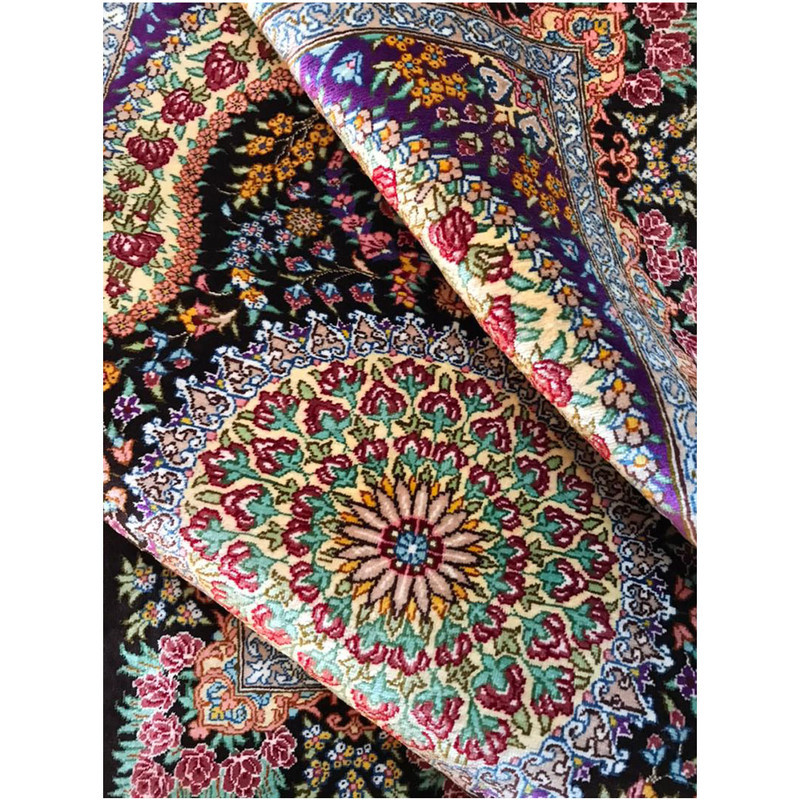 فرش دستبافت نیم متری طرح ترنجی کد YM.319-1