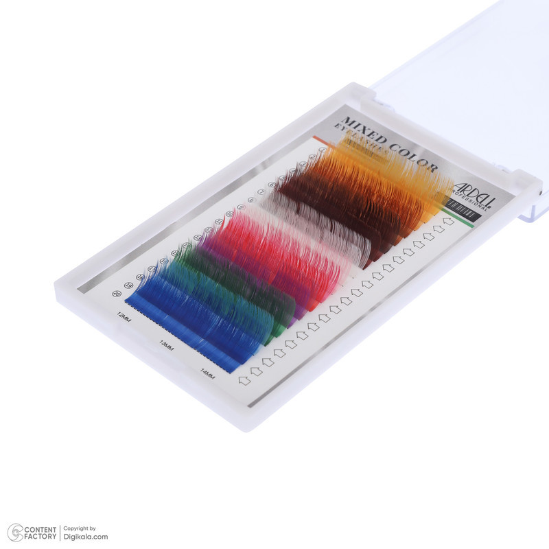 مژه مصنوعی آردل مدل Rainbow CC 0.10
