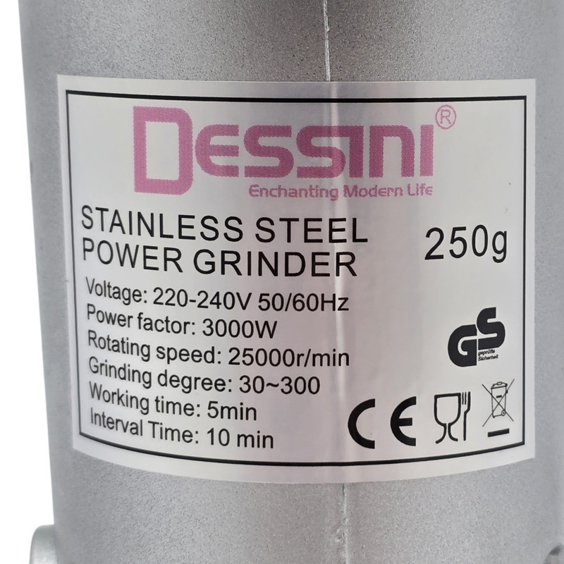 آسیاب صنعتی دسینی مدل 250G
