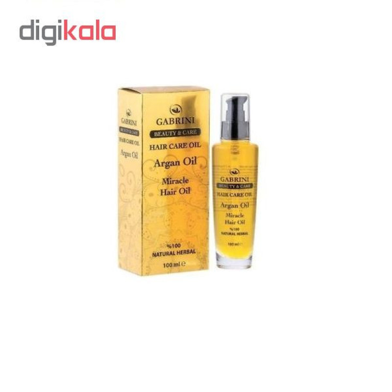 روغن آرگان گابرینی مدل میراکل حجم 100 میلی لیتر