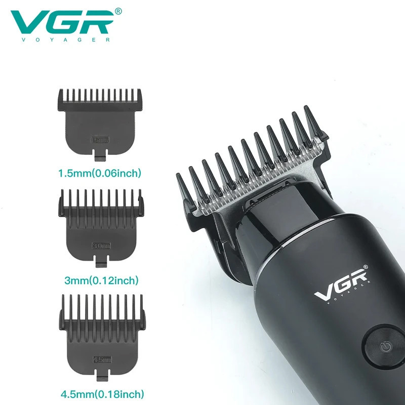 ماشین اصلاح موی سر و صورت شارژی وی جی ار مدل V-937(Gold)