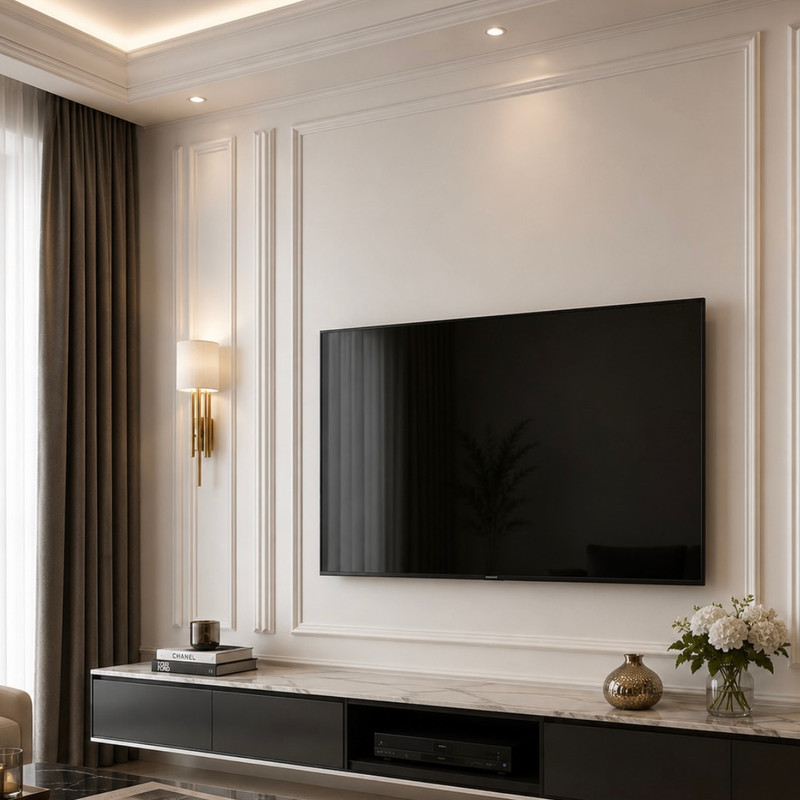 دیوار پوش مدل Modern Frame بسته 4 عددی