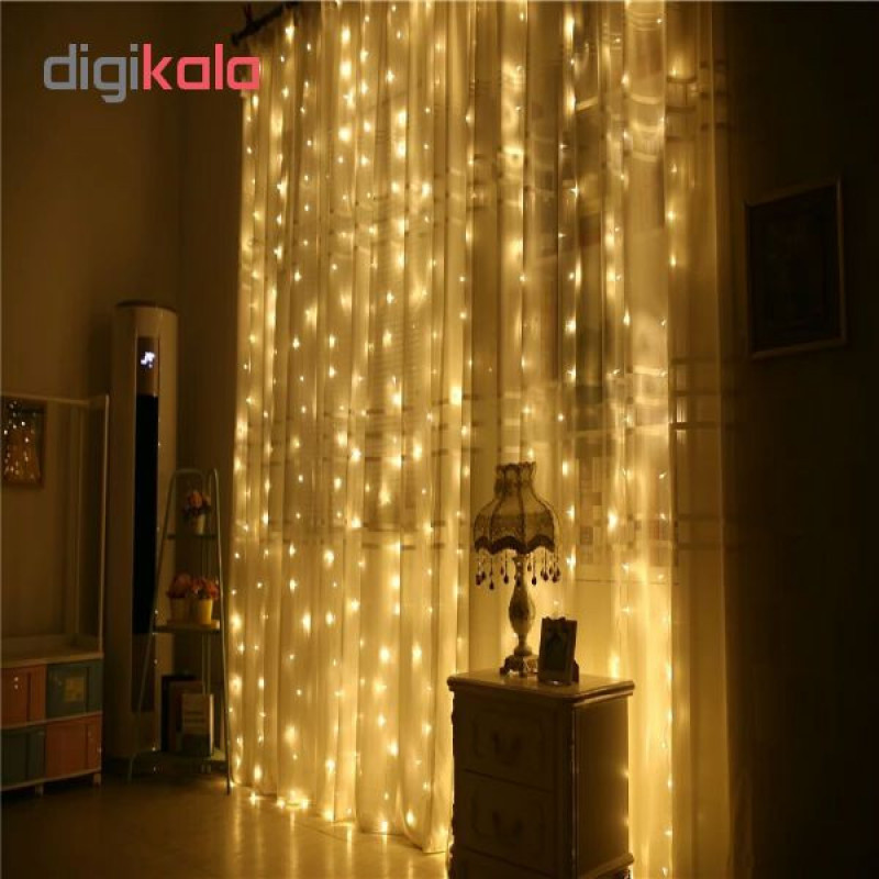 ریسه ال ای دی مدل پرده 220v طول 3 متر