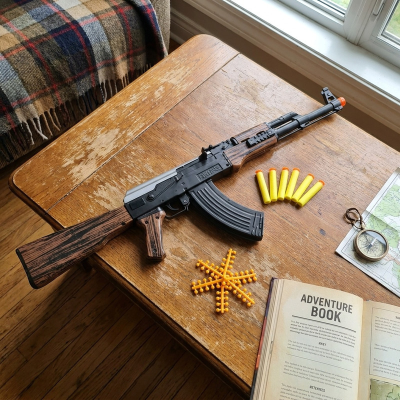 تفنگ بازی مدل AK123