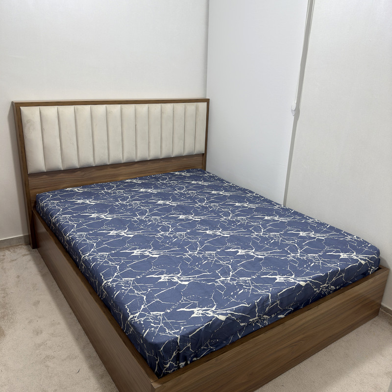 ملحفه ناتوسا مدل رو انداز گرانیتی دو نفره سایز 220x240 سانتی متر