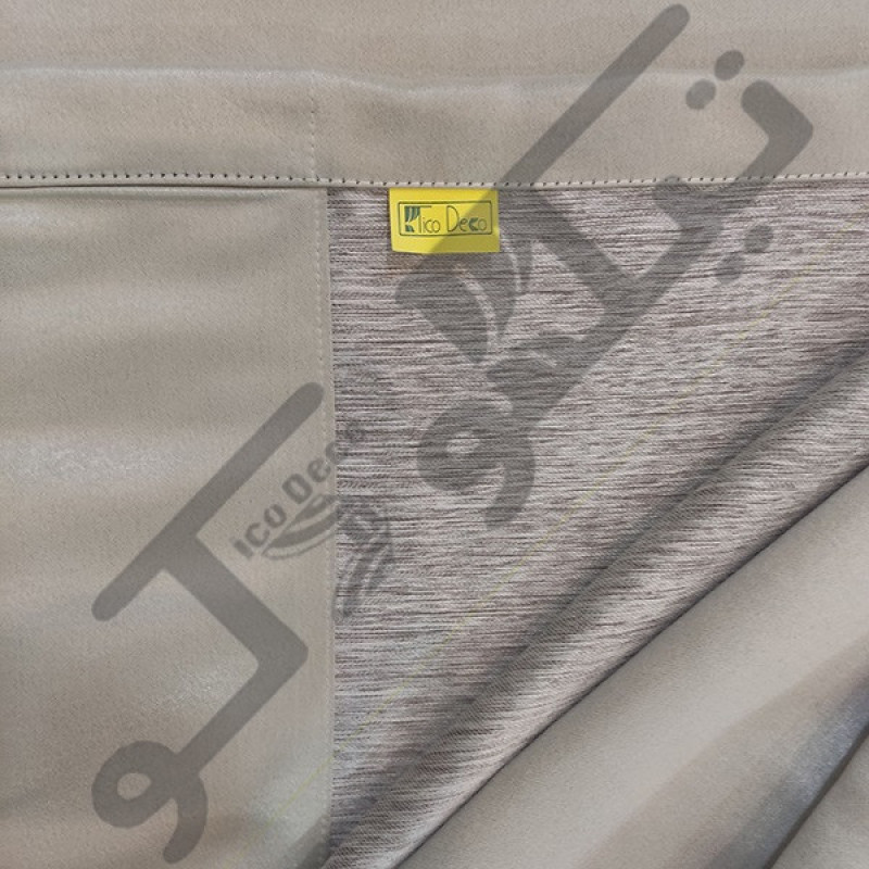 پرده تیکو دکو مدل بلک اوت ضد نور 75 درصد سه لایه دوخت ساده کد insulator  سایز 275x300 سانتی‌متر