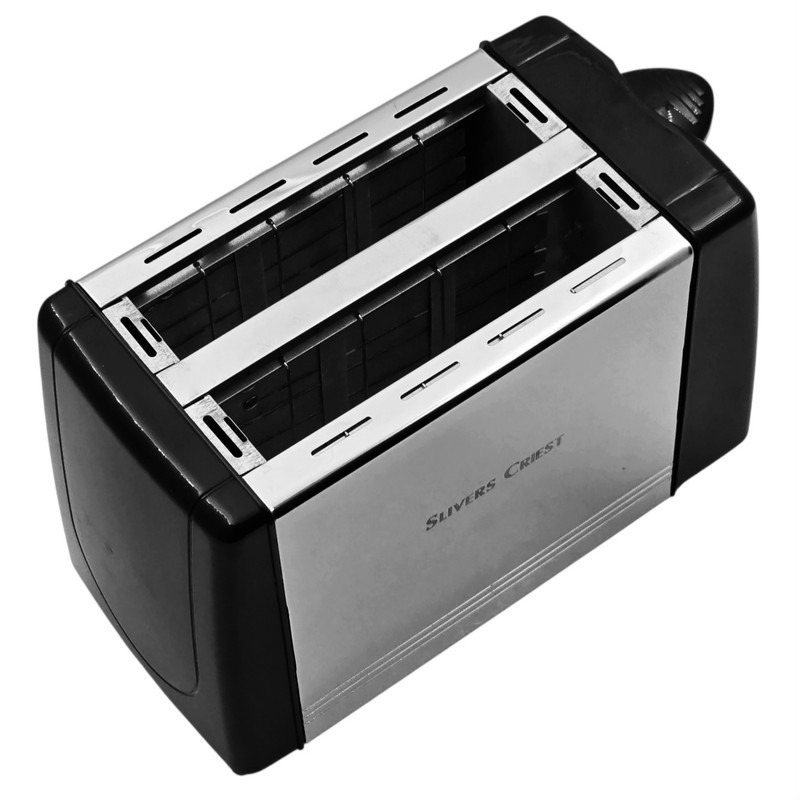 توستر 2 اسلایس سیلور کرست مدل SC-BRD01