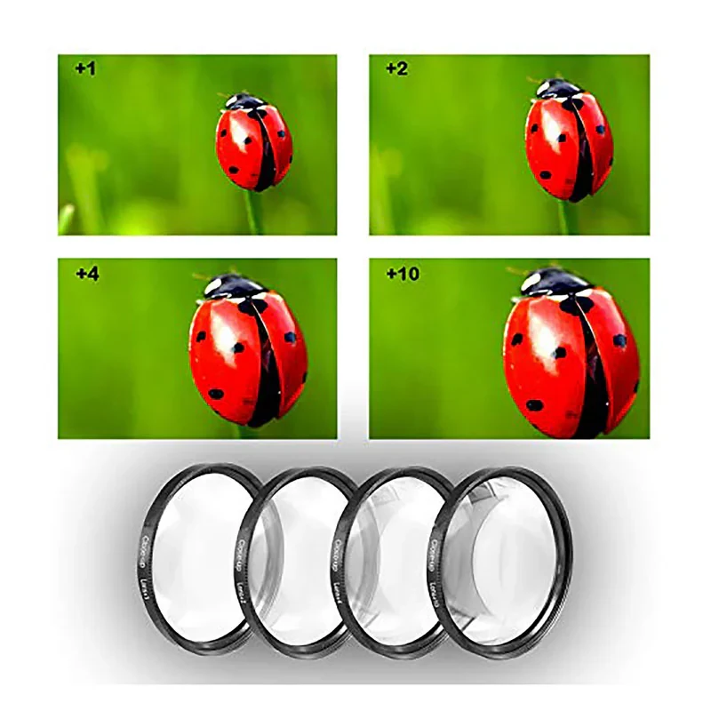 فیلتر لنز گرین ال مدل CLOSE-UP(+4) -58MM