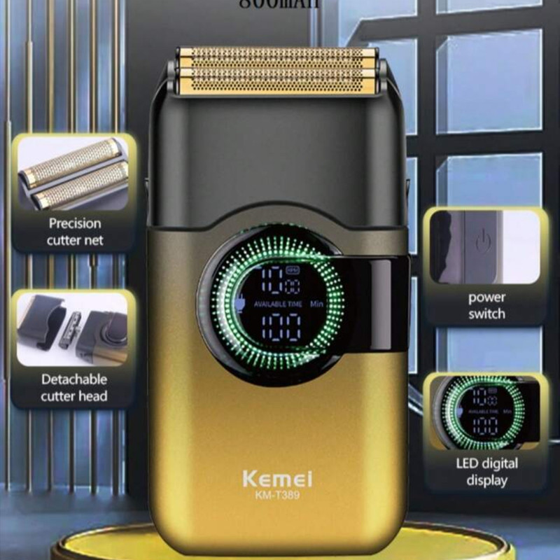 ماشین اصلاح موی صورت شارژی کیمی مدل KM-T389