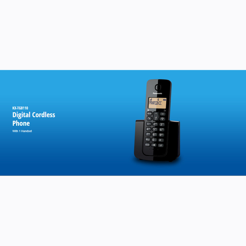 تلفن بی‌سیم پاناسونیک مدل KX-TGB110