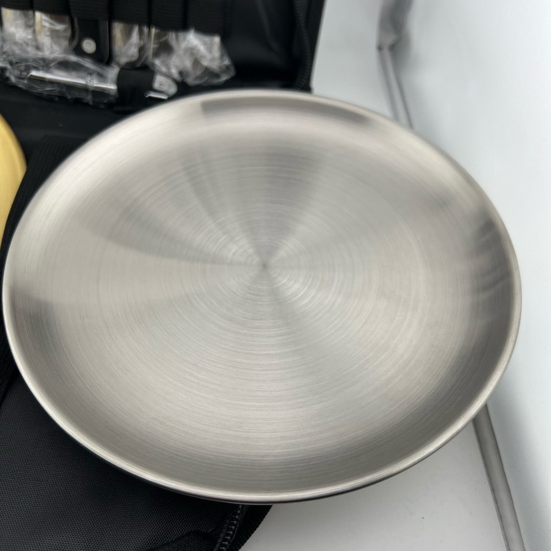 مجموعه ظروف سفری 2 نفره کد Stainless steel