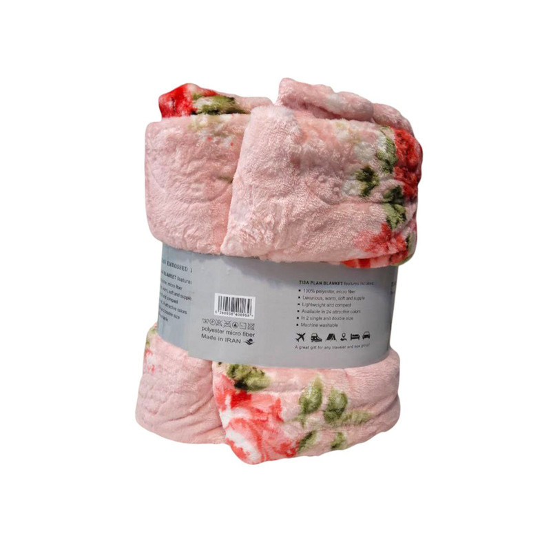پتو مسافرتی دونفره تیسا مدل لایف سایز 220x200 سانتی متر