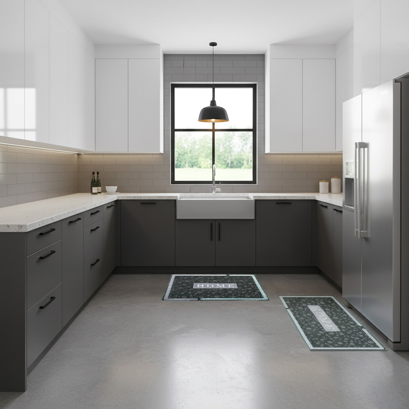 پادری چینش مدل Kitchen Mat مجموعه دو عددی