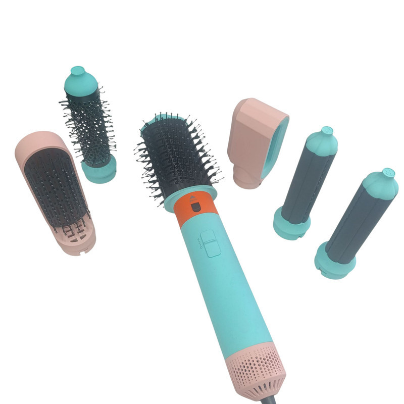 سشوار برس‌دار حالت‌دهنده 1200 وات مدل MC-6766 6in1