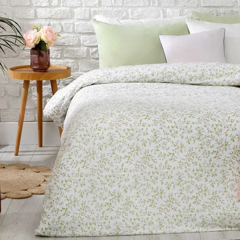 روکش لحاف پنبه انگلیش هوم مدل Rosebella دو نفره سایز 220x200 سانتی‌متر