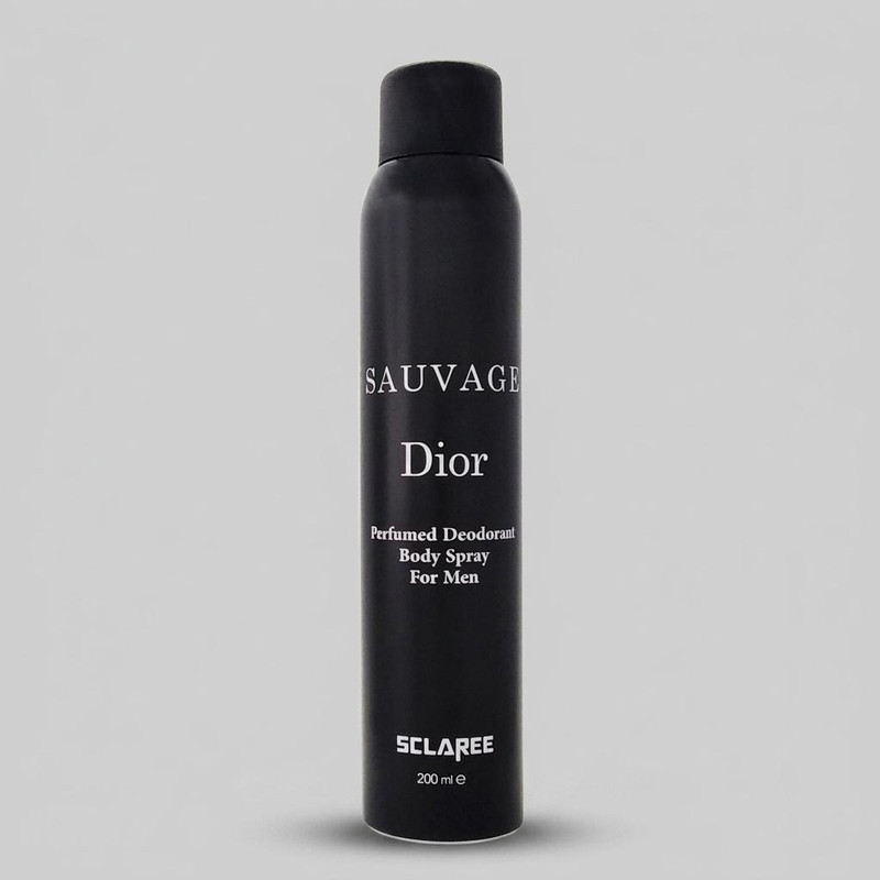 اسپری بدن مردانه اسکلاره مدل Sauvage Dior حجم 200 میلی لیتر