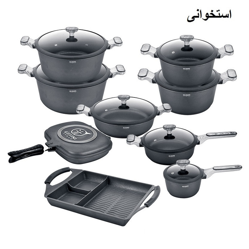 سرویس پخت و پز 17 پارچه جی فی نی مدل GZ-W