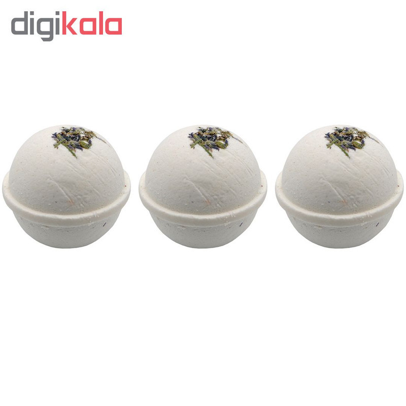 کوکتل نمک حمام مدل Lavender کد 02 وزن 60 گرم بسته 3 عددی