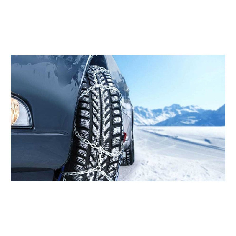 زنجیر چرخ تسمه ای مدل LUX CAR مناسب برای تیبا 2 بسته 6 عددی