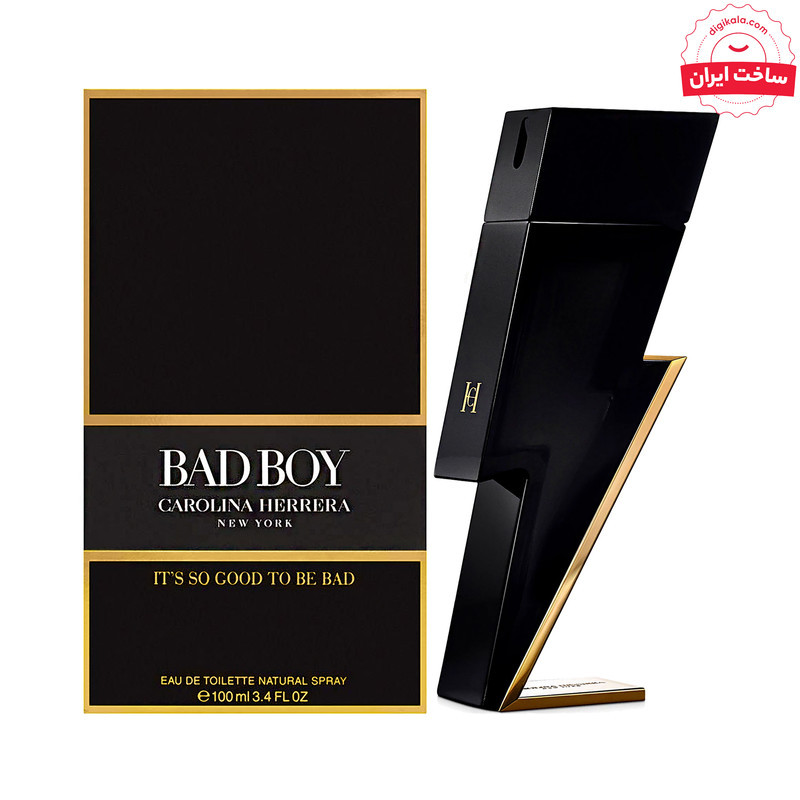 ادو تویلت مردانه نیفتی مدل BAD BOY حجم 100 میلی لیتر