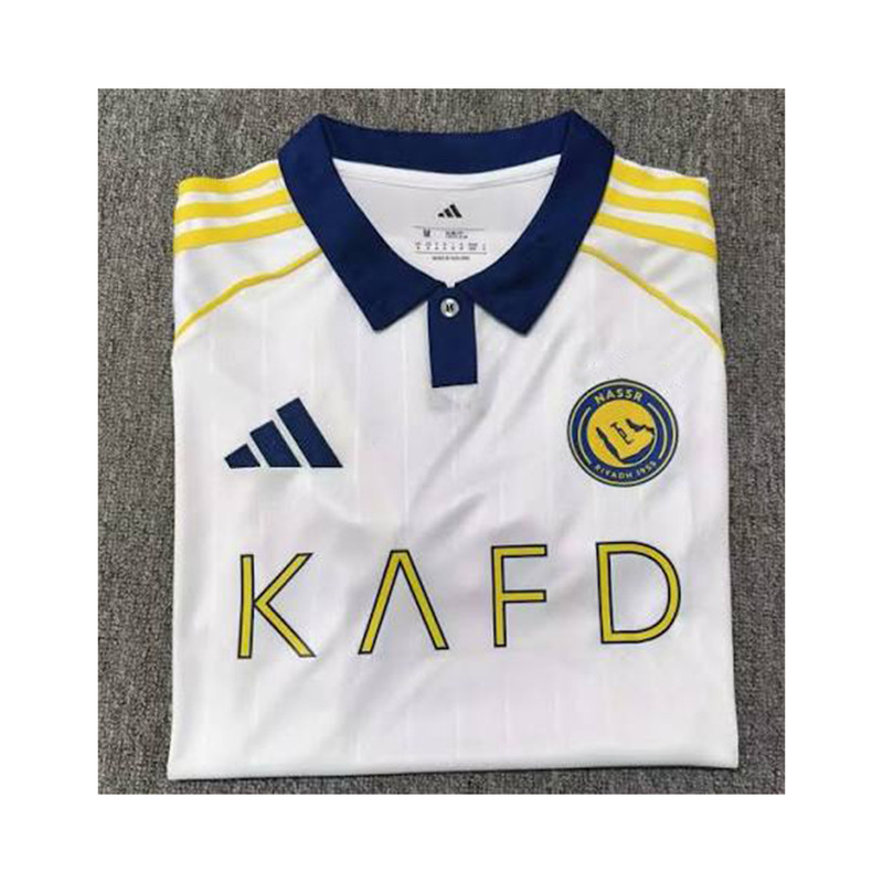ست پولوشرت و شلوارک ورزشی مردانه مدل النصر عربستان Away 2026