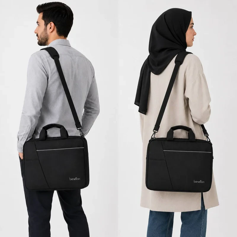 کیف لپ تاپ مدل ۰۱ مناسب برای لپ تاپ های ۱۳ تا ۱۵.۶ اینچی
