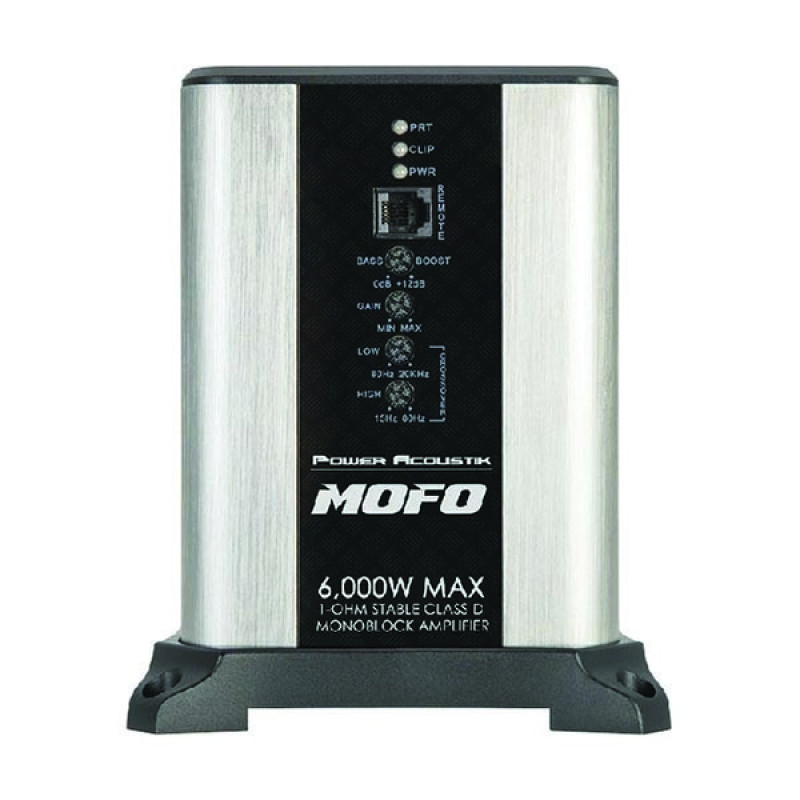 آمپلی فایر خودرو 1 کانال پاوراکوستیک مدل MOFO-6000.1D