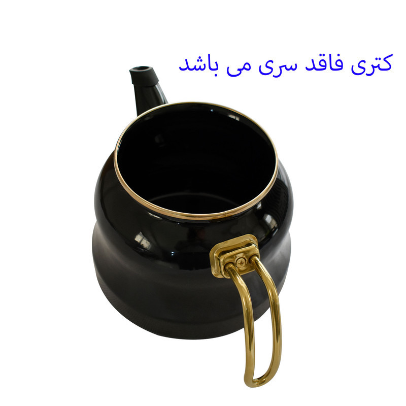 ست کتری و قوری میس بتی مدل Royal - siyah
