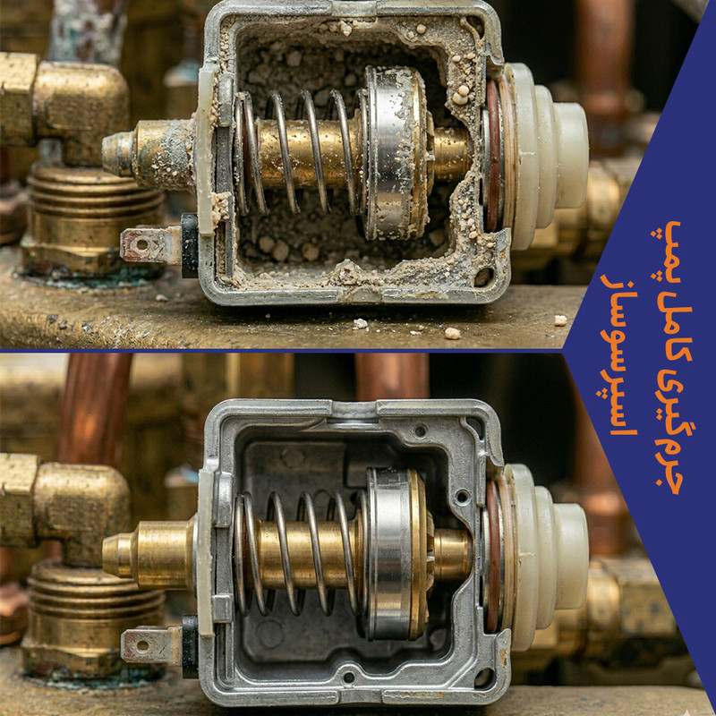 پودر جرمگیر و رسوب زدا اسپرسوساز خانگی گتر مدل دو قلو TwinClean 2X