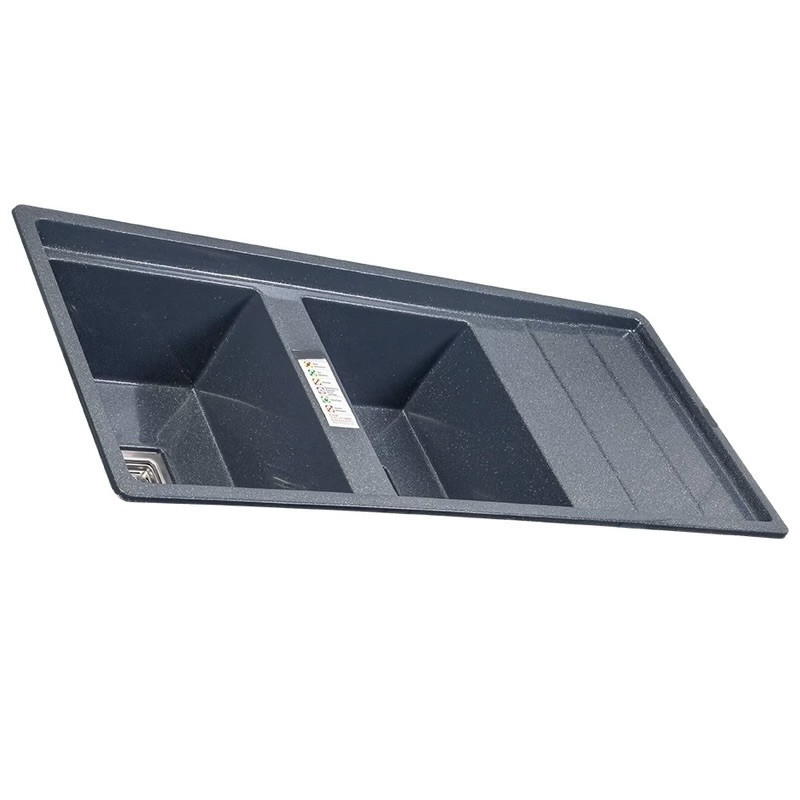 سینک ظرفشویی گرانیت توکار دو لگنه مدل 120T-AKL