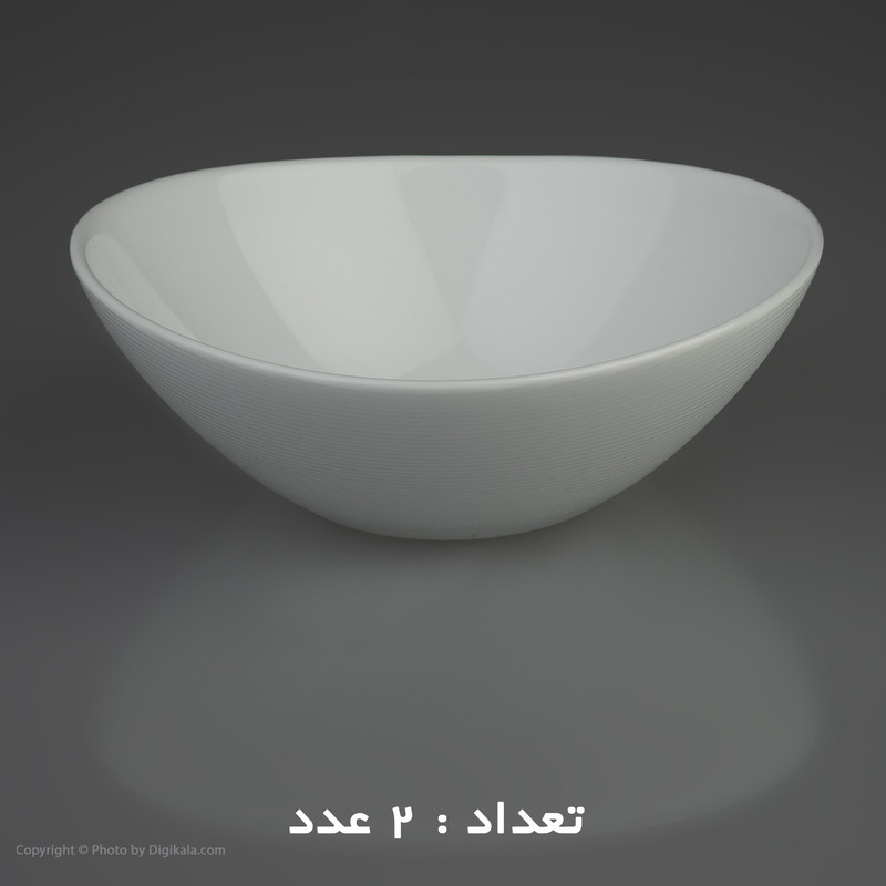 سرویس غذا خوری 25 پارچه آیروپال طرح گرد مدل صنم صورتی 